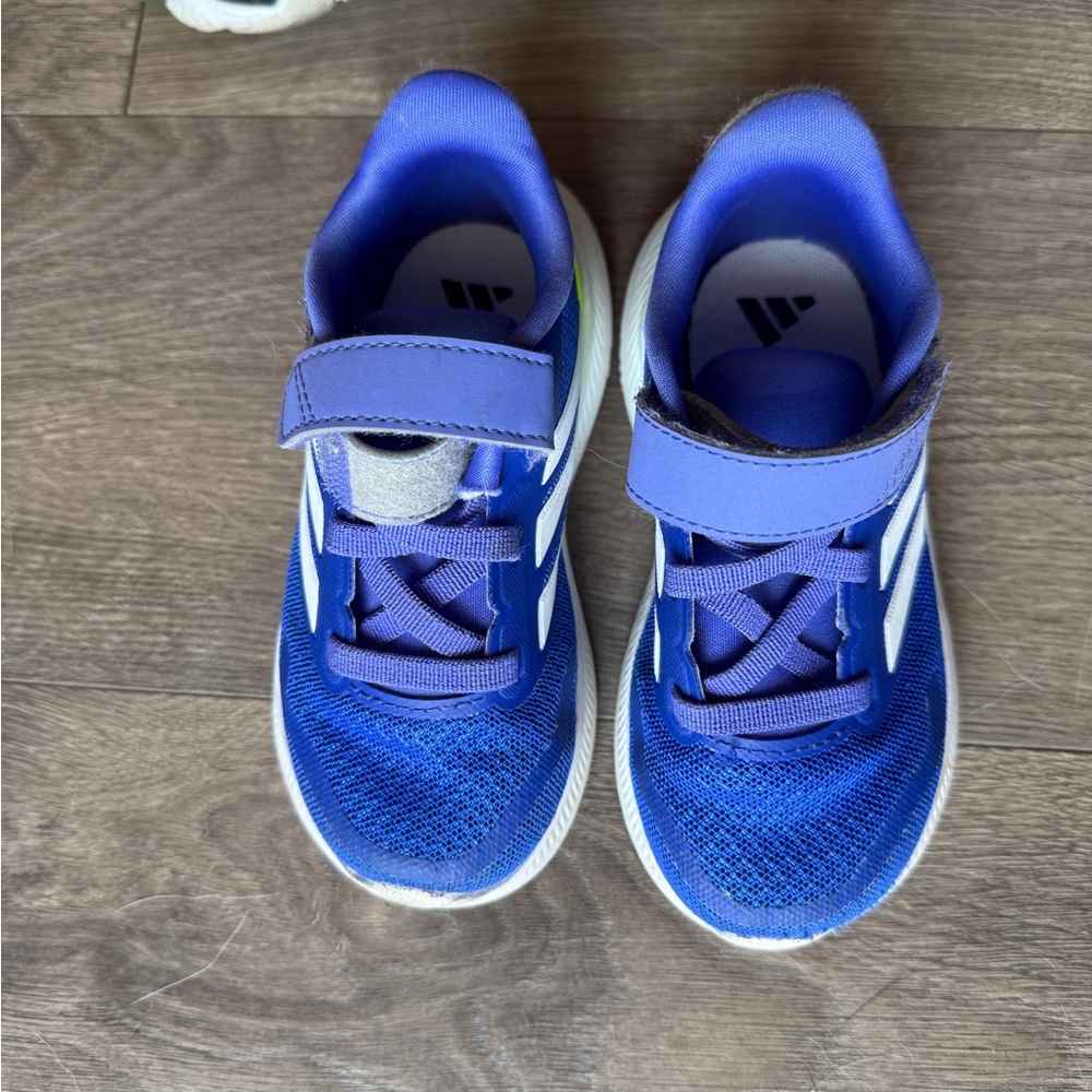 adidas Kids Royal Blue and White Sneakers